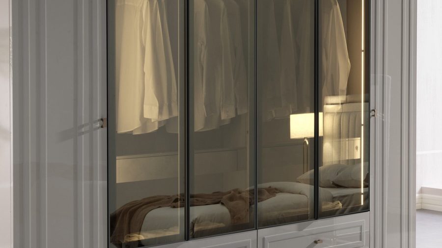 Briella Cam 6 -türig Schrank