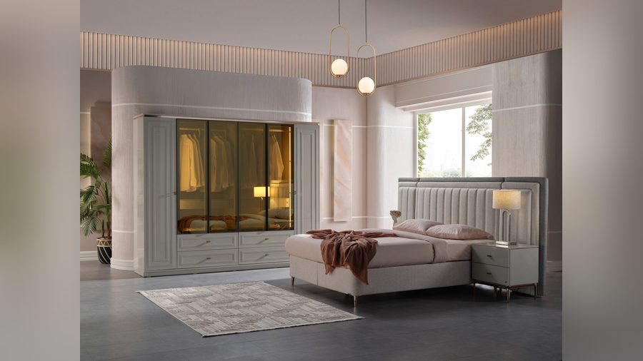Briella Cam 6 -türig Schrank