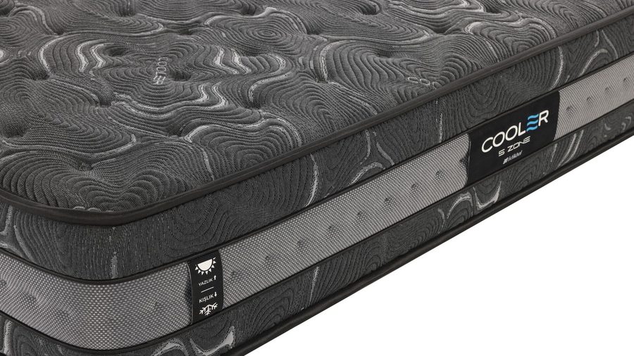 Cooler 5 Zone Black Matratze