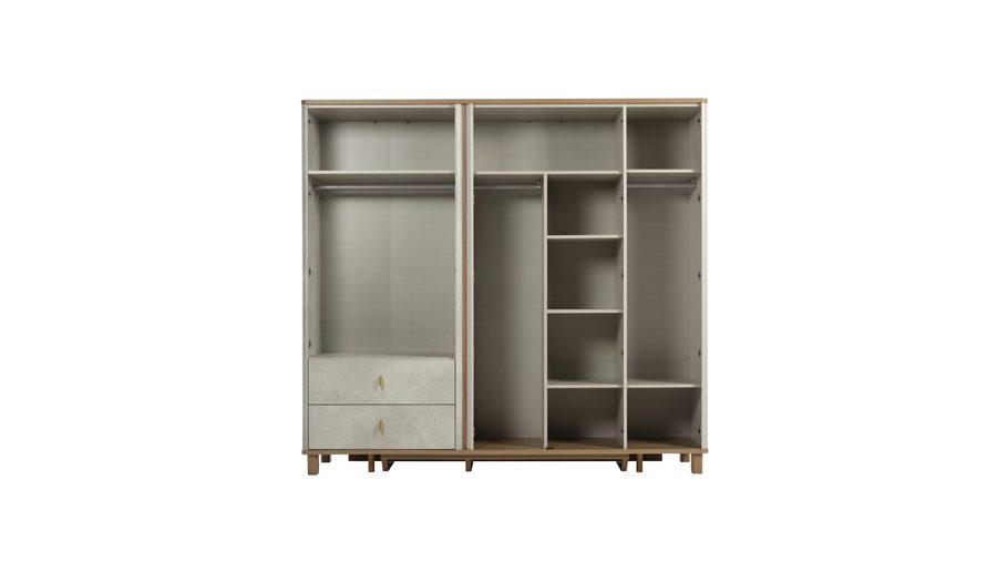 Destina 5-türiger Kleiderschrank