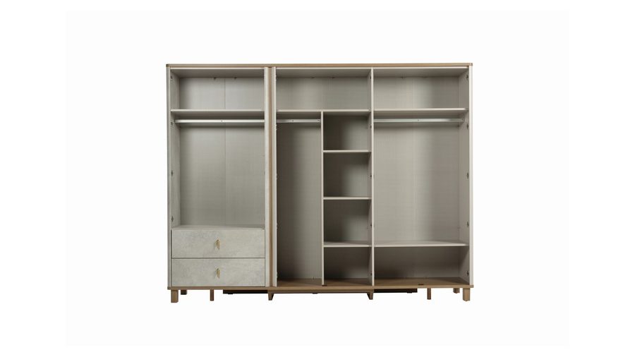 Destina 6-türiger Kleiderschrank