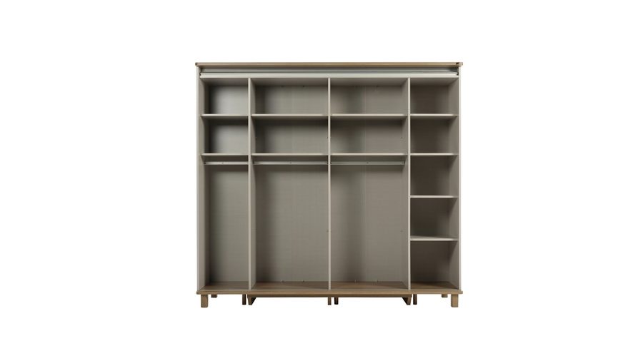 Destina mit Schwebetüren -türiger Kleiderschrank