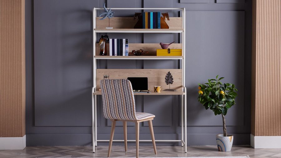Dolce mit Bücherregal Tisch