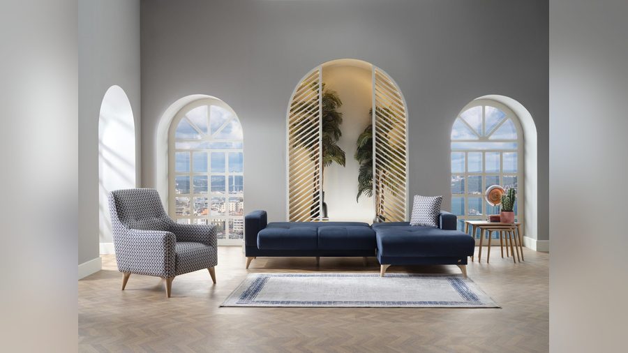 Elizya S 2-Sitzer mit Liegefunktion Ecksofa