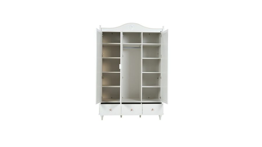 Emily 3-türiger Kleiderschrank