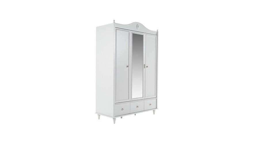 Emily 3-türiger Kleiderschrank