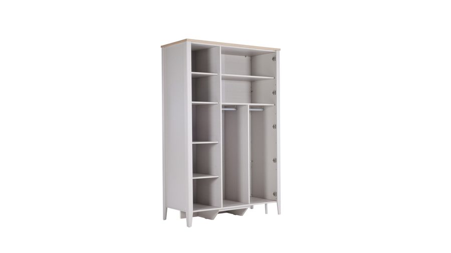 Fiona 3-türiger Kleiderschrank