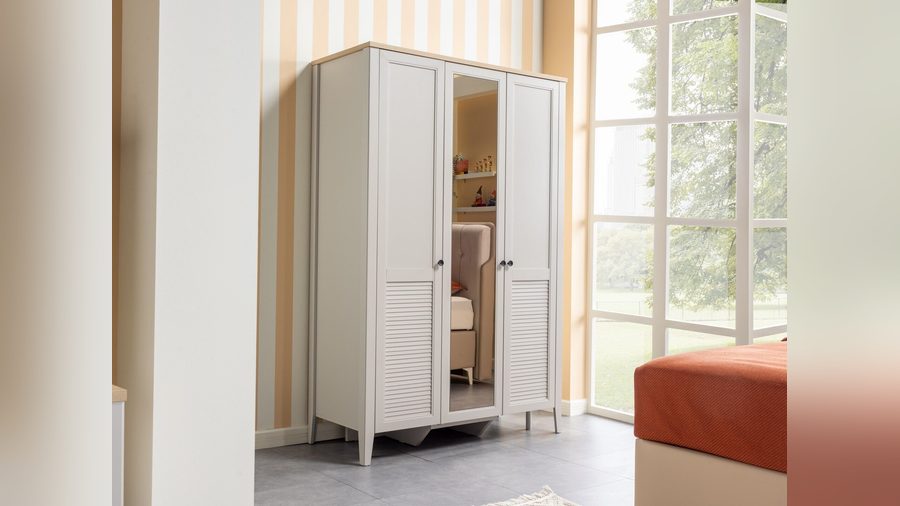 Fiona 3-türiger Kleiderschrank