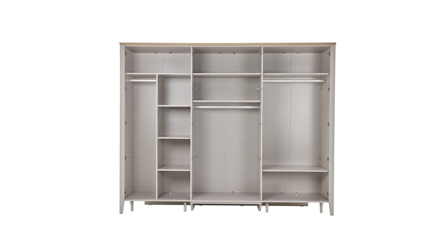 Fiona 6-türiger Kleiderschrank