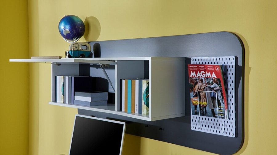 Fly Schreibtisch Ober Bücherregal