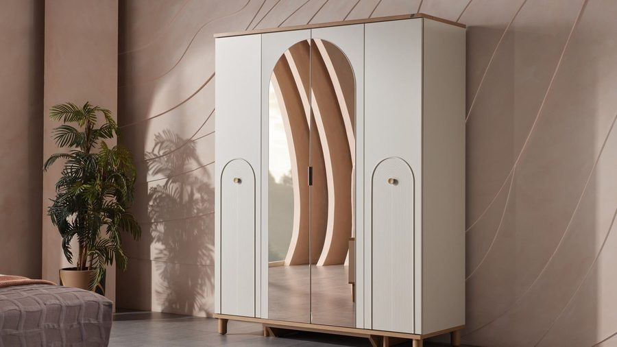 Legato 4-türiger Kleiderschrank