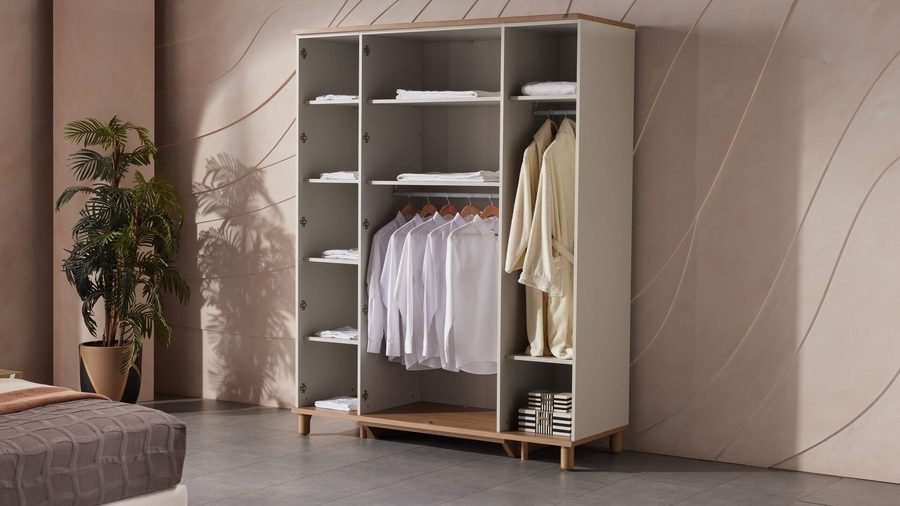 Legato 4-türiger Kleiderschrank