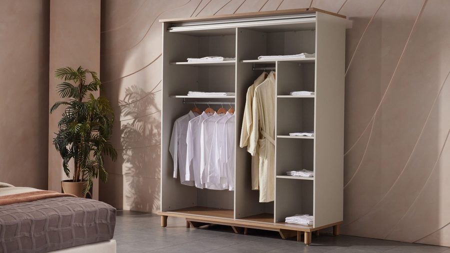 Legato Mini mit Schwebetüren -türiger Kleiderschrank