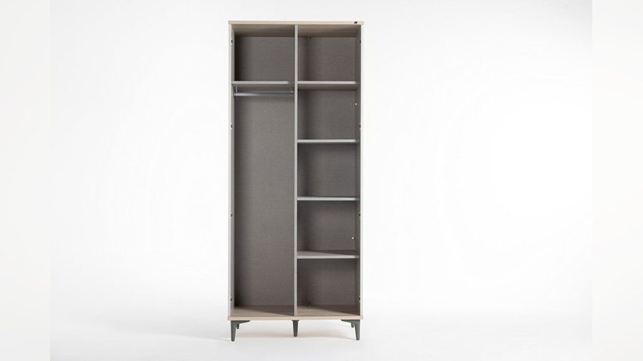 Leo 2-türiger Kleiderschrank