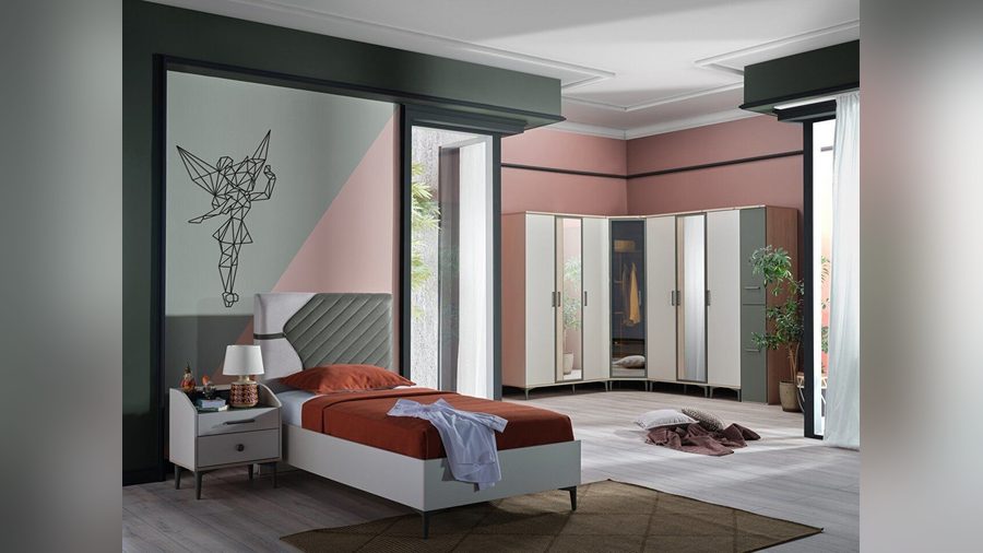 Leo Jugendzimmer Bettrahmen
