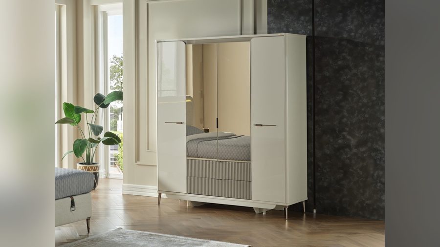 Lexus 4-türiger Kleiderschrank