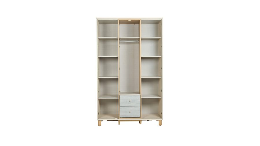 Linus 3-türiger Kleiderschrank