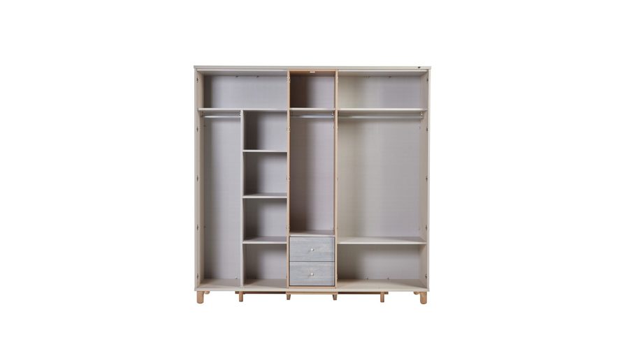 Linus 5-türiger Kleiderschrank