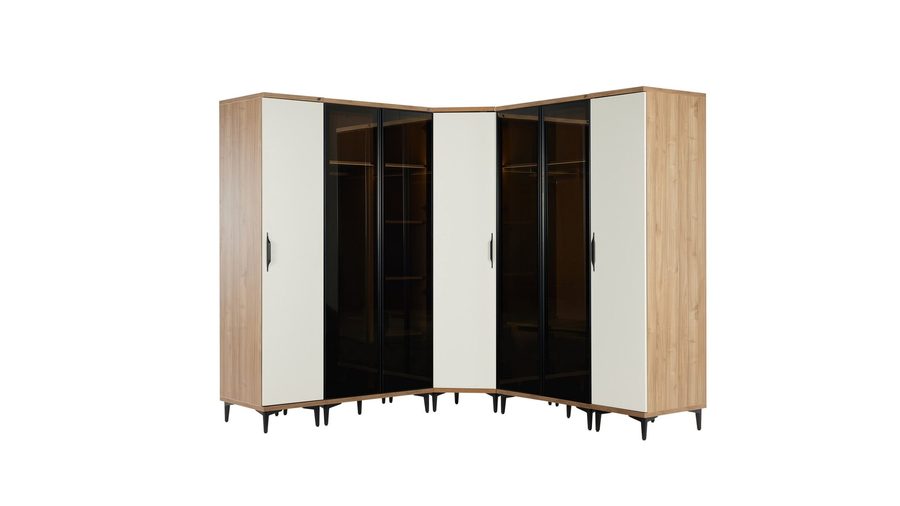 Mary Ecke -türiger Kleiderschrank