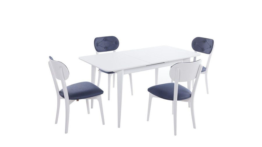 Matilda Küchentisch-Set Weiß