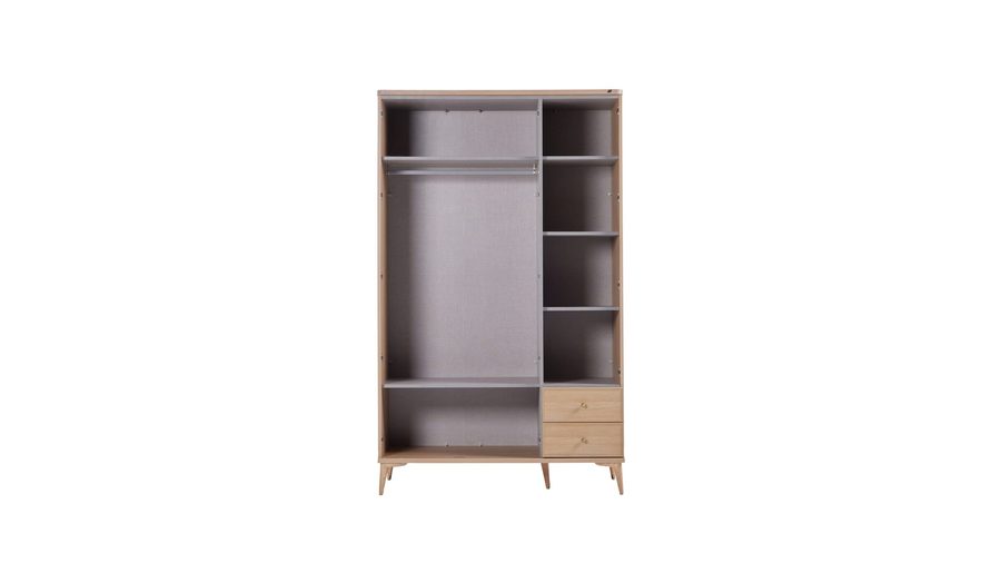 Mitra 3-türiger Kleiderschrank