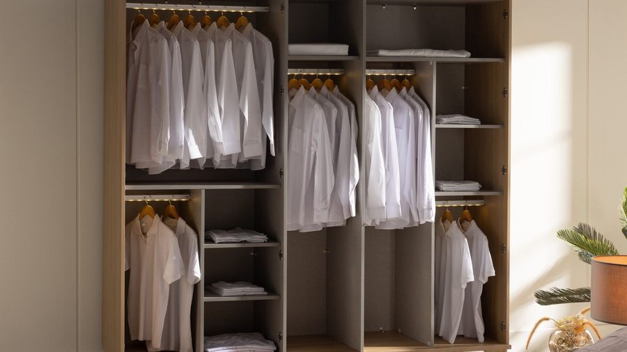 Mitra 5-türiger Kleiderschrank (Variante)