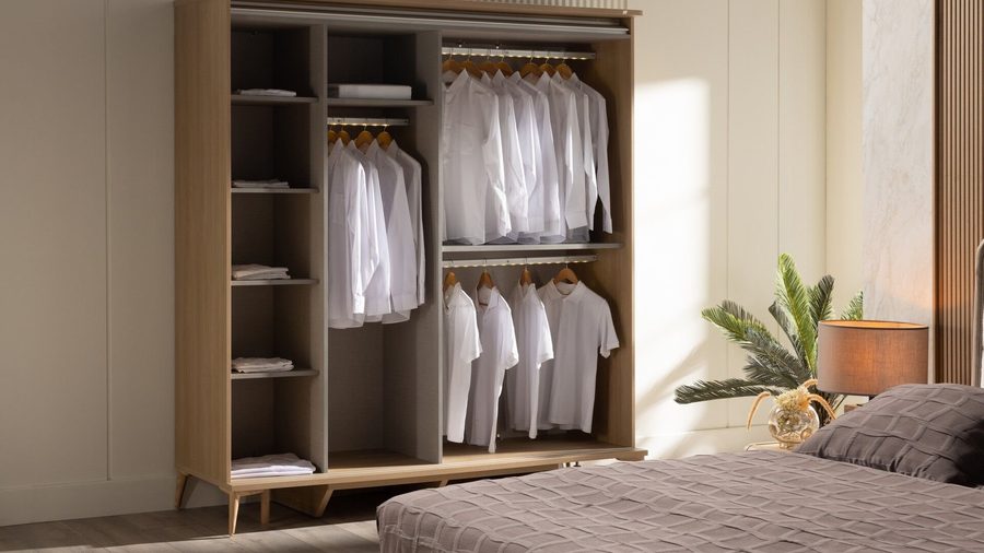 Mitra Mini Schwebetürenschrank