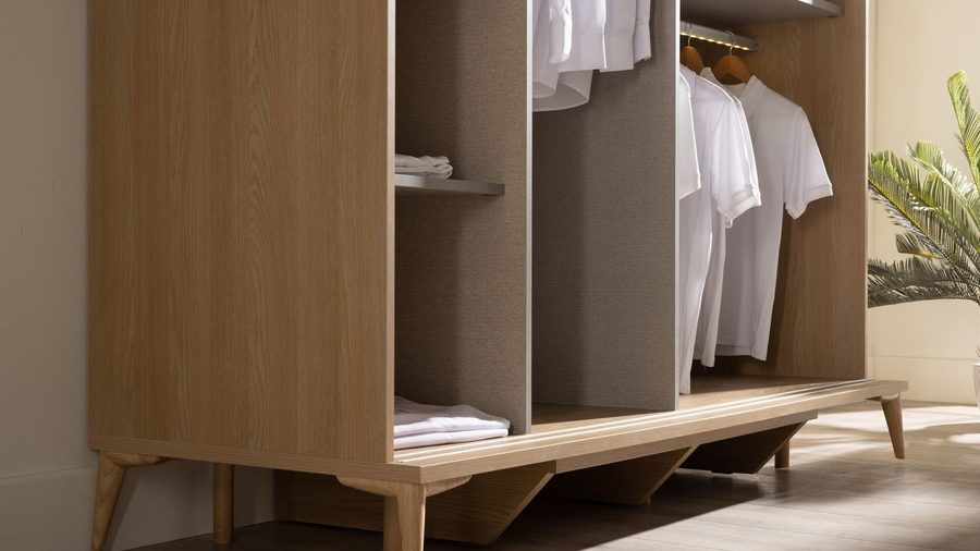 Mitra Mini Schwebetürenschrank