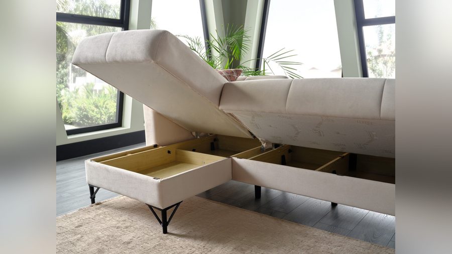 Monreo 2-Sitzer rechts mit Liegefunktion Ecksofa
