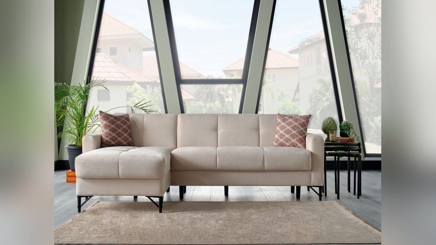 Monreo 2-Sitzer rechts mit Liegefunktion Ecksofa