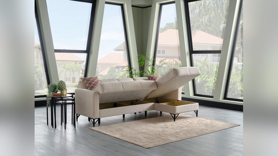 Monreo 2-Sitzer links mit Liegefunktion Ecksofa