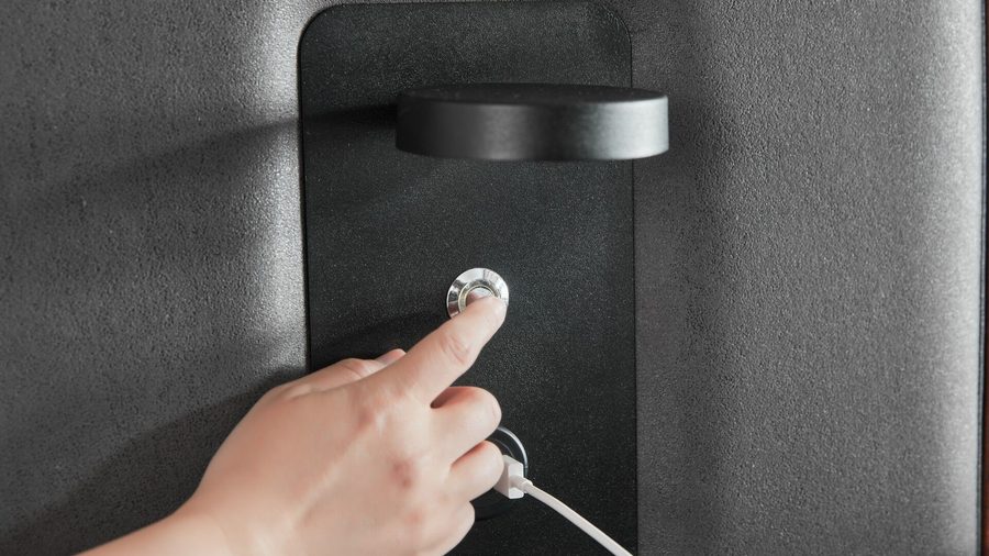 Quantum Kopfteil + Beleuchtung Wohnwand