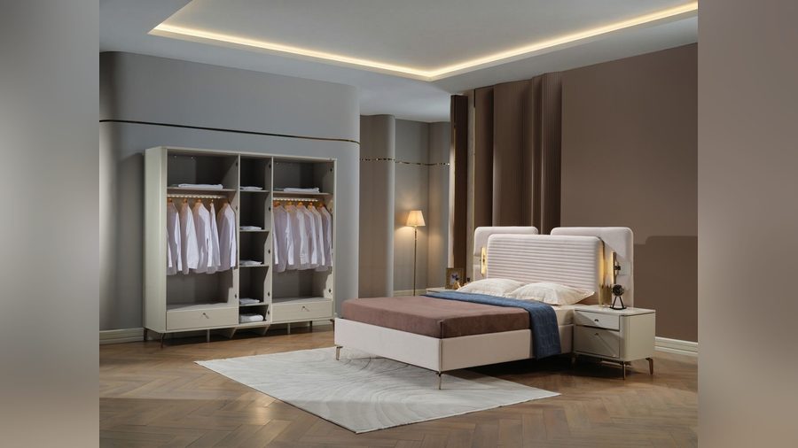 Shine 5-türiger Kleiderschrank
