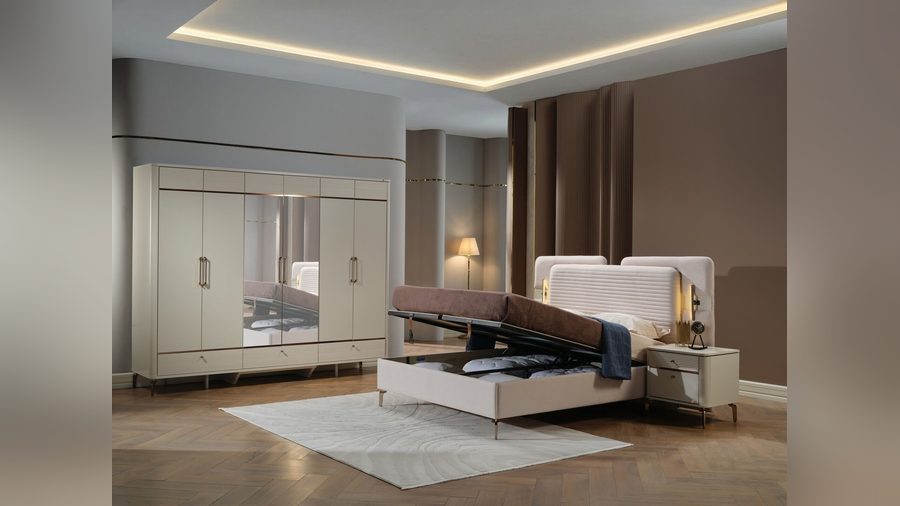 Shine Bett mit Bettkasten