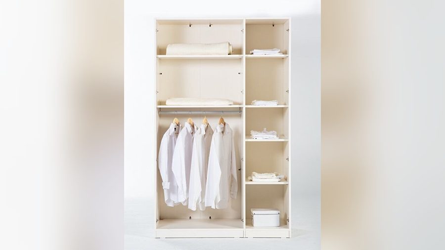 Smart 3-türiger Kleiderschrank