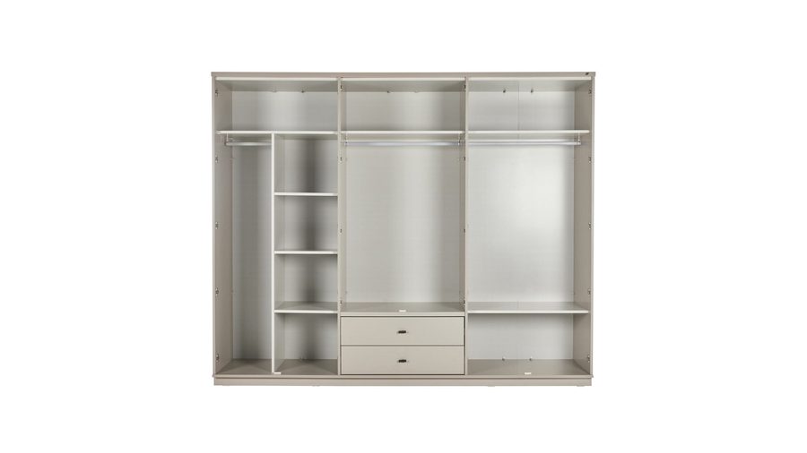 Truva 6-türiger Kleiderschrank
