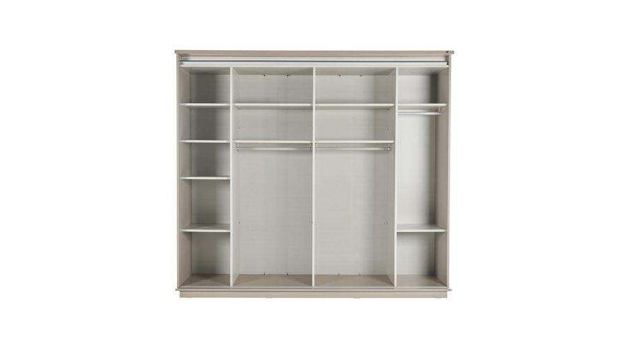Truva mit Schwebetüren -türiger Kleiderschrank