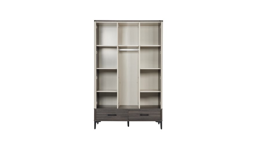 Vega 3-türiger Kleiderschrank