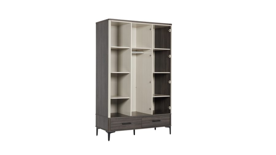 Vega 3-türiger Kleiderschrank