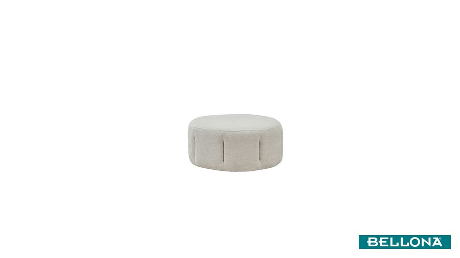 Atlanta Hocker - Creme von Bellona