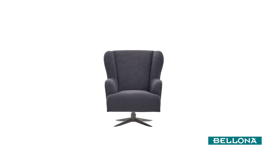 Atlanta Sessel drehbar Sofa - Anthrazit von Bellona