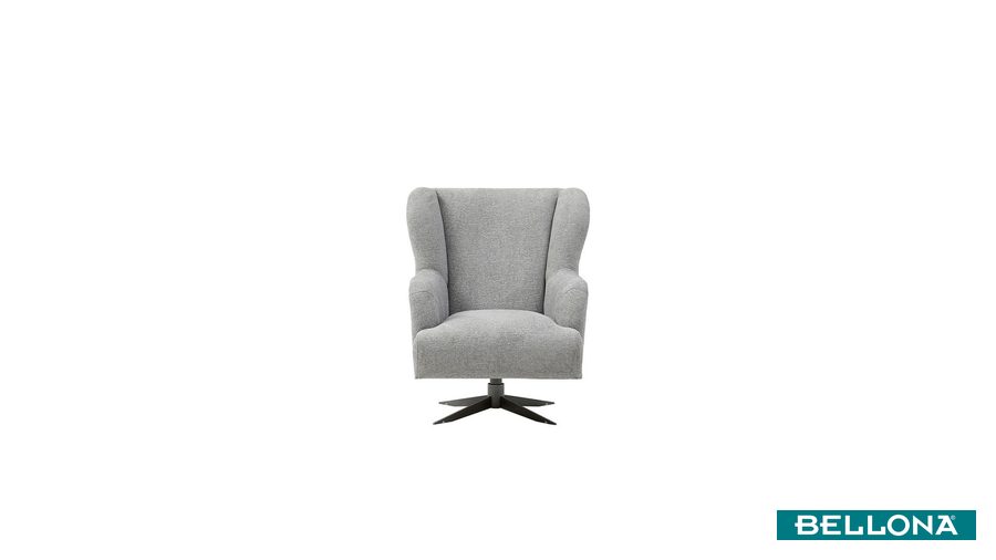Atlanta Sessel drehbar Sofa - Grau von Bellona