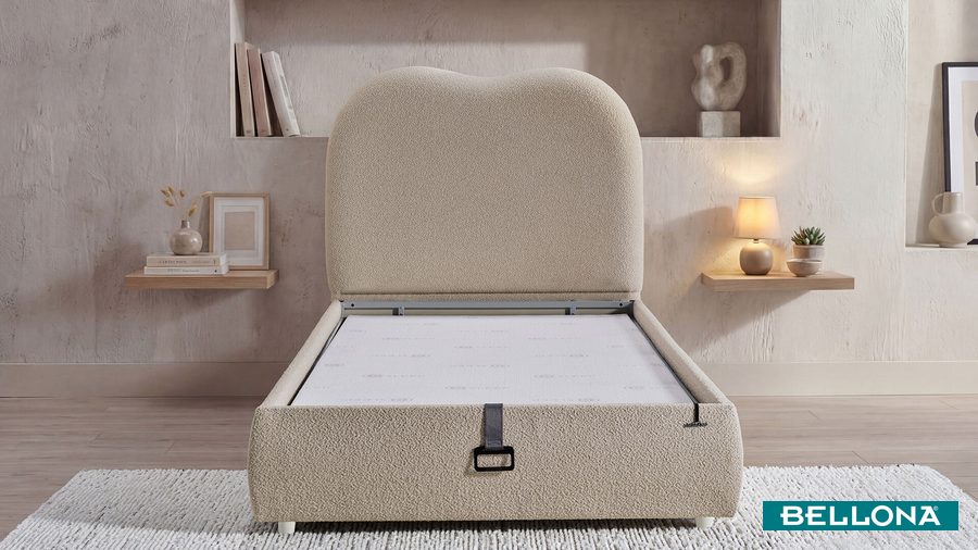 Aura Soft Kopfteil - Taupe von Bellona