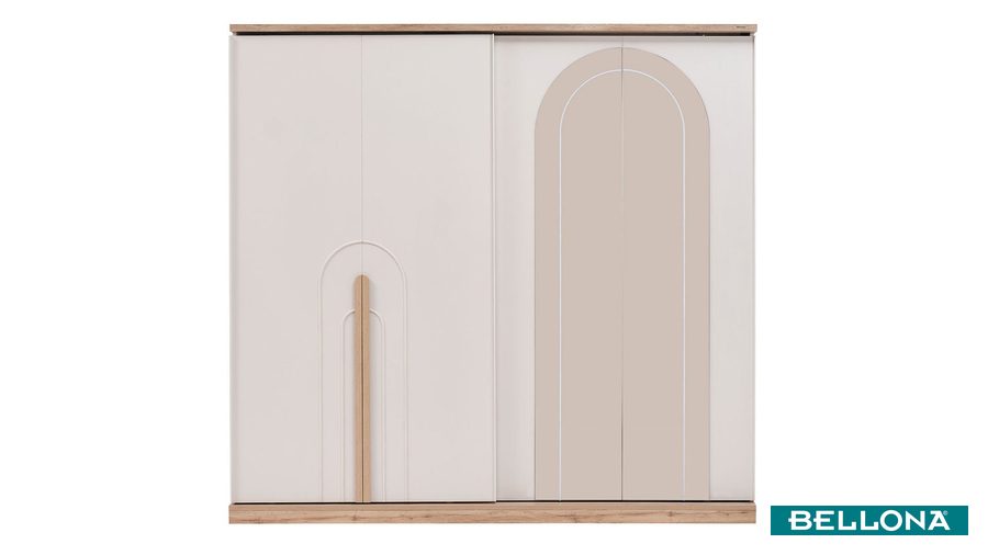 Boheems Schwebetürenschrank von Bellona