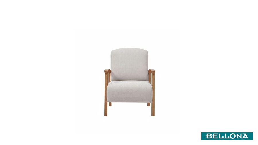Boheems Sessel - Creme von Bellona