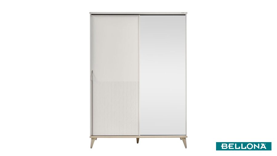 Canvas Jugendzimmer Schwebetürenschrank von Bellona