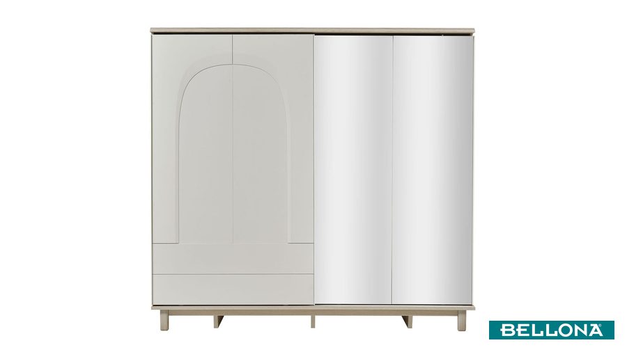 Claris Schwebetürenschrank von Bellona
