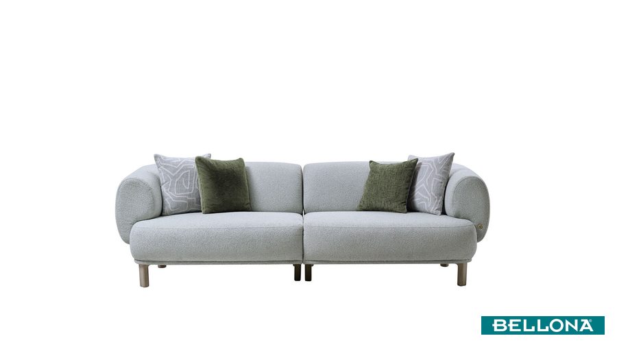 Claris 3-Sitzer Sofa - Mint Grün von Bellona
