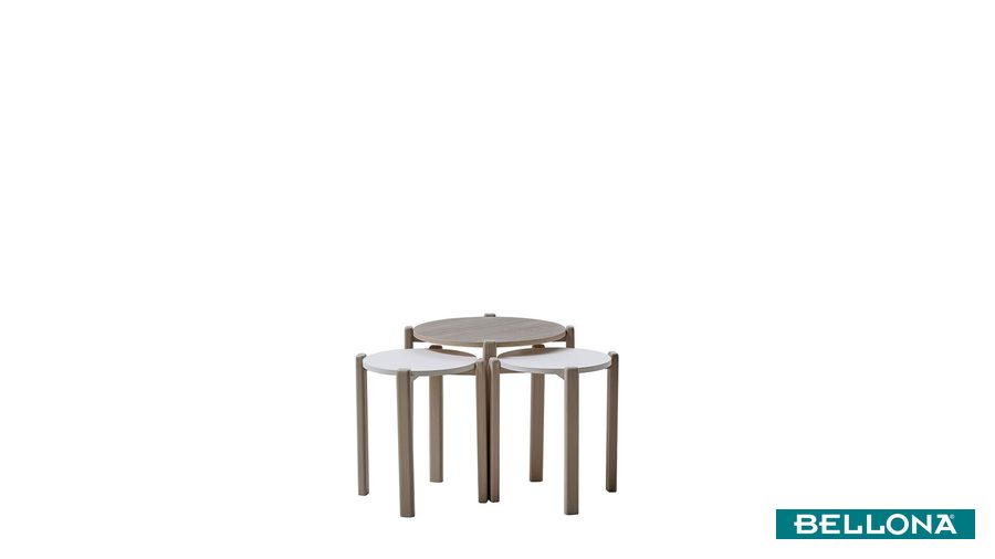 Claris rund Satztische von Bellona