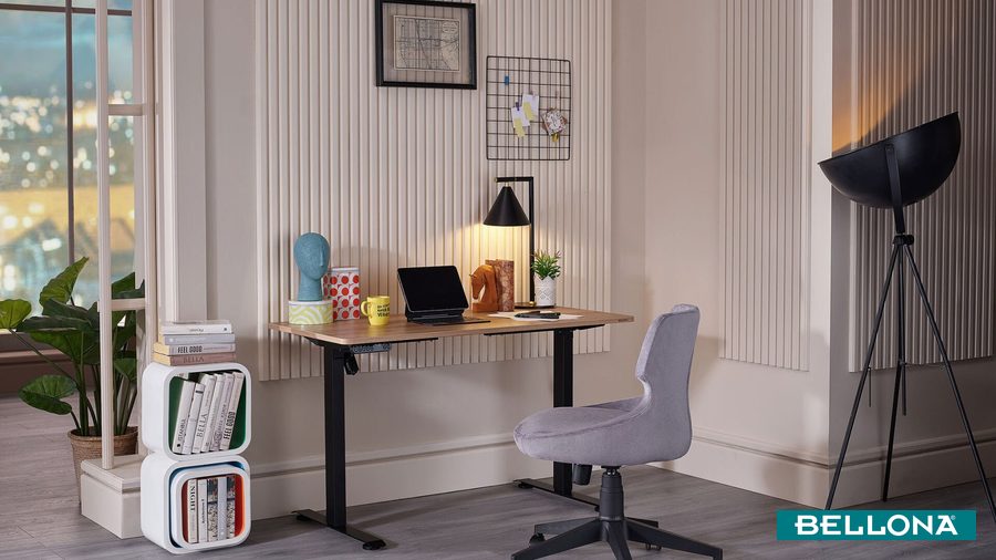 Ergo Smart Schreibtisch - Eiche